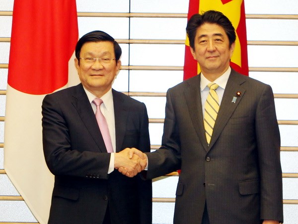 ผลักดันความร่วมมือยุทธศาสตร์ในทุกด้านระหว่างเวียดนามกับญี่ปุ่น